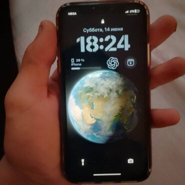 аперативная память: IPhone Xs, Колдонулган, 64 ГБ, Jet Black, Каптама, 100 %