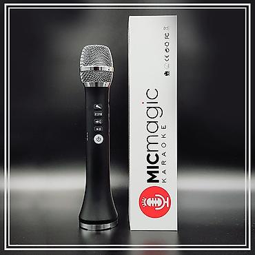 Вокальные микрофоны: Супер новинка караоке микрофон Micmagic L600PRO PLUS(ОРИГИНАЛ) — 3