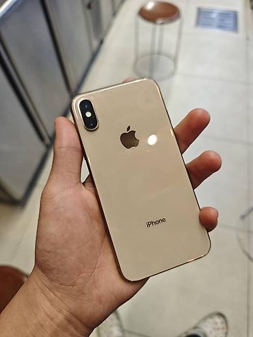 iphone xc: IPhone Xs, Б/у, 64 ГБ, Золотой, 100 % — 3