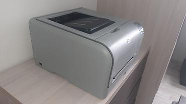 mini laser: HP Color LaserJet CP1515n rəngli lazer printer. Şəbəkə bağlantısı — 3