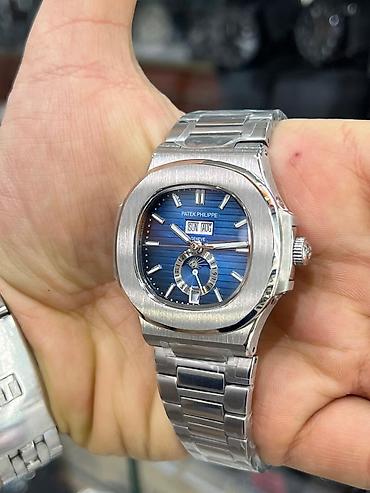 qara pp: Yeni, Qol saatı, Patek Phillipe, rəng - Mavi — 4