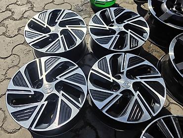 Комплект оригинальных литых дисков Hyundai (4 шт.). - Диаметр