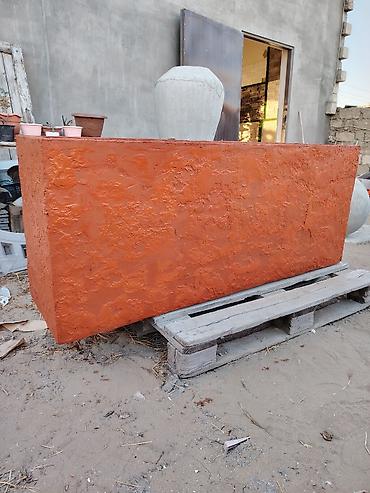 samavar ucuz: Uzun düzbucaqlı dekorativ dibçəklər – beton/şpaklyovka əsaslı Məhsul — 1