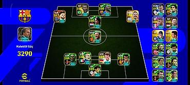 Məhsul: eFootball mobil oyunu üçün tam qurulmuş klub hesabı Təsvir: -