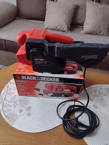 Električne brusilice: Tračna brusilica Black Decker - Black & Decker tračna brusilica na lalafo.rs — 7 Električne brusilice: Tračna brusilica Black Decker - Black & Decker tračna brusilica — 7