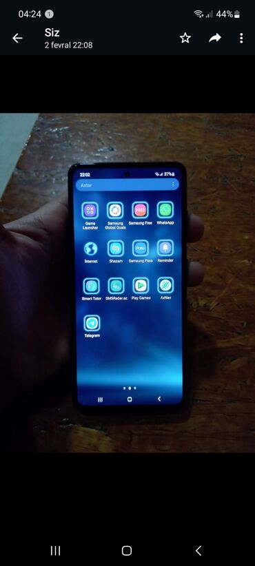 s10 qiymeti: Samsung Galaxy A52 | 128 GB | rəng - Qara | Barmaq izi, İki sim kartlı, Sənədlərlə