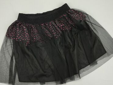 czarne trapezowe spódnice: Skirt, M (EU 38), condition - Good
