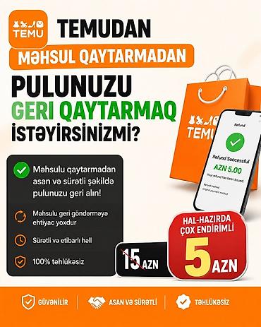 car parking 07 bufer cixarmaq programsız: Xidmət: TEMU sifarişləri üçün “Məhsulu qaytarmadan pulun geri — 1