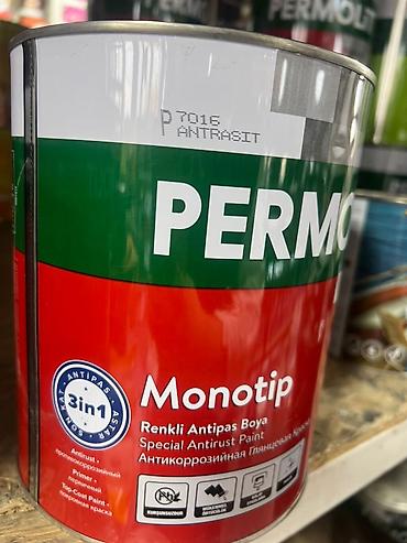 Внутренняя отделка: Антикоррозионная глянцевая краска PERMO Lİ Monotip, цвет P7016 — 2