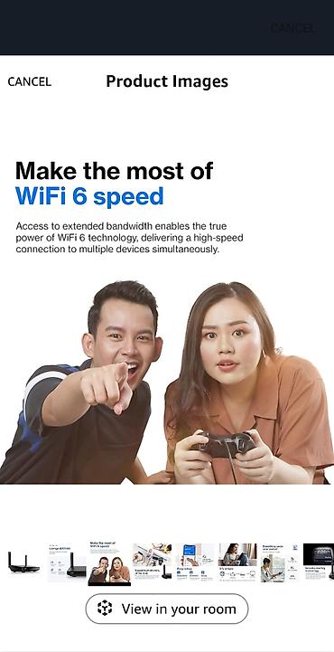 ucuz modemler: Simsiz və Mesh imkanları - Wi-Fi Standartı: Wi-Fi 6 (802.11ax) - İkili — 2