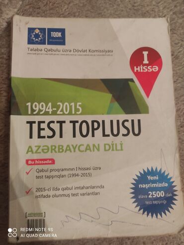 az dili test toplusu cavabları: Az dili test toplusu 1994_1915 içi temizdir