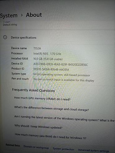 Другие бренды ноутбука: Ноутбук KUU/KuTtim (модель на наклейке: T15/2A) Ключевые — 5