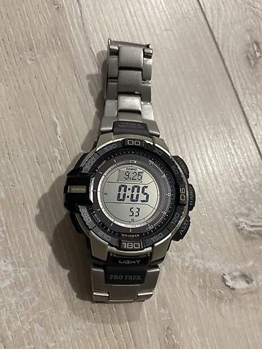 Кол сааттар: Casio Pro Trek (серия PRW/PRG) — многофункциональные туристические — 1