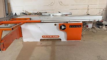 Оборудование для производства: A.R.T.E.M. A2800 format-kəsim dəzgahı - Format: 2800 mm sürgülü stol — 1