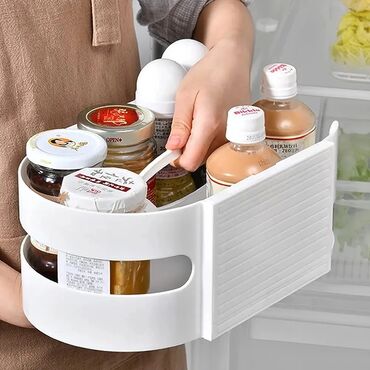 холодильники для кухни: Вращающаяся подставка! Экономит место в холодильнике и на полках