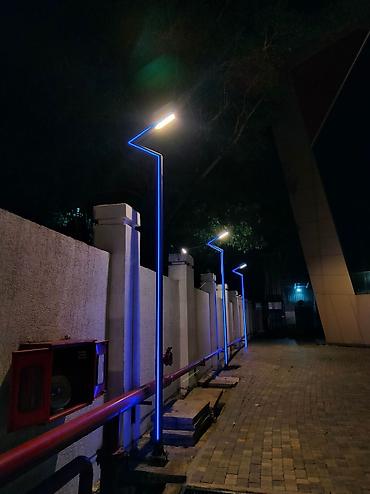 study lamp: Уличный светильник-столб LED с архитектурной подсветкой - Дизайн — 6