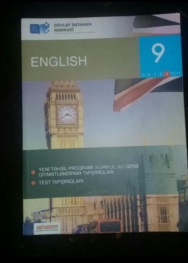 guven testleri ingilis dili: İngilis dili 9cu sinif DİM testi. Yenidir. Heç işlənməyib. İçi