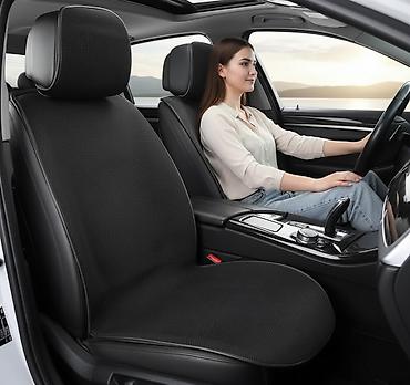 Чехлы и накидки на сиденья: Чехлы Велюровые, С подушкой, цвет - Черный, Новый, Бесплатная доставка — 1