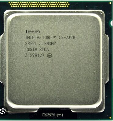 Процессоры: I 5 2320 4 ядра04 потока 3.0 3.3Ghz