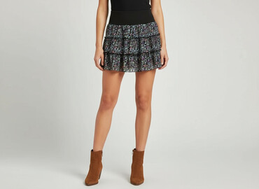 spódnice asymetryczne midi: Spódnica damska, rozmiar M