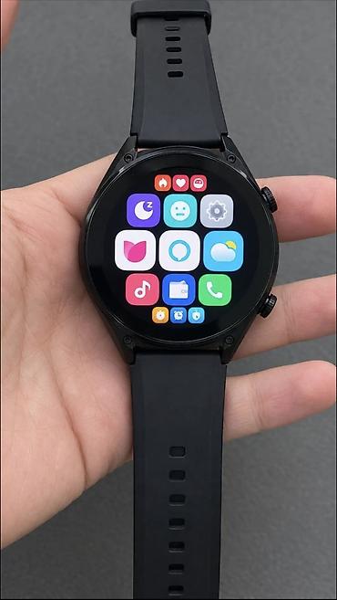 Xiaomi Watch S1 (Qara reng) + Yeni Zaryatka. Saat satılır, səliqəli