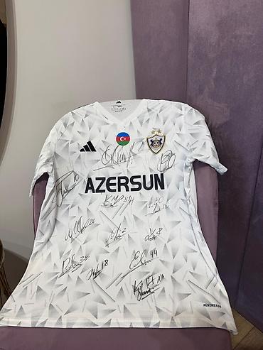 Kişi geyimləri: Futbolka, Adidas, L, rəng - Ağ — 2