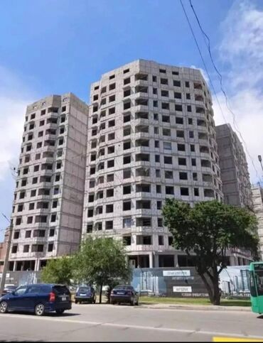 сокулук квартира продаю: 2 комнаты, 59 м², Элитка, 7 этаж, ПСО (под самоотделку)