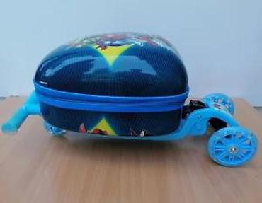 Trotineti, skejtbordovi i hoverbordovi: Dečiji trotinet sa integrisanim koferom, idealan za putovanja ili — 24