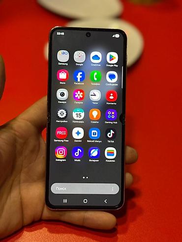 mix flip: Samsung Galaxy Z Flip 4, 256 GB, rəng - Bənövşəyi, Barmaq izi — 2