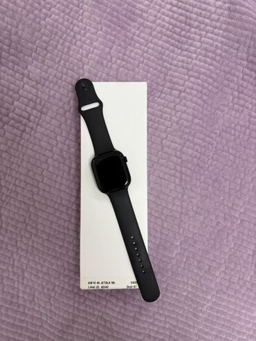 ledger nano s: Apple Watch Series 10, размер 45 мм, цвет Jet Black (ремешок размера