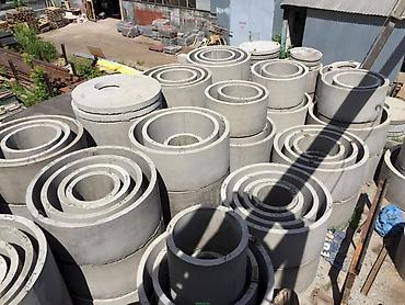 Железобетонные (ЖБИ) кольца для септика: Железобетонное (ЖБИ) кольцо для септика Размер: 110 x 90 x 8 см, Бесплатная установка, В розницу — 8