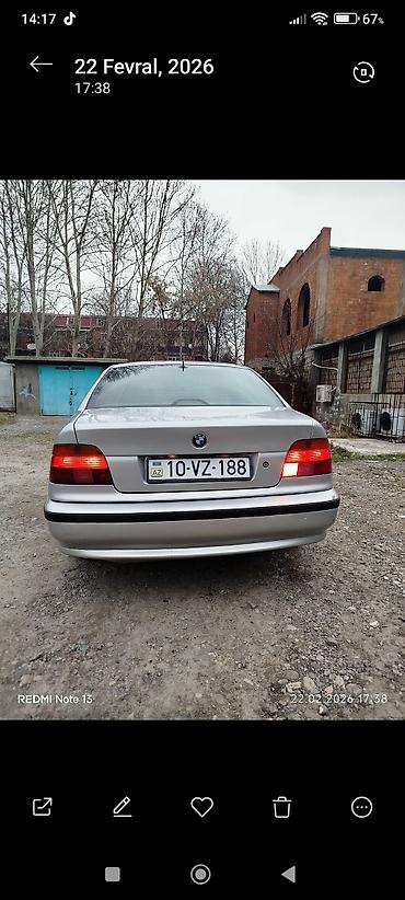 bmw e39 салон: BMW 5 series: 2.8 л | 1998 г. Седан — 7