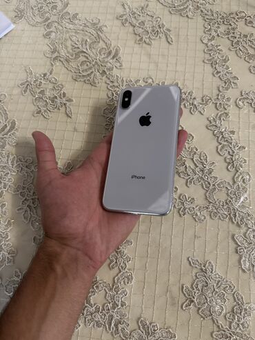 кнопочный телефон apple: IPhone X, 256 ГБ, Белый, Беспроводная зарядка, Face ID, С документами