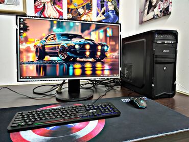 amd процессор: Бюджетный компьютер в полном комплекте для любых задач. Монитор - 27