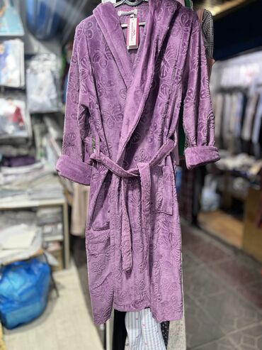 Халаты: Банные халаты Теплый халат Вафельный халат Махровый халат Халат после — 12