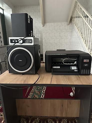 Ofis avadanlığı: Məhsul: Masaüstü multimedia akustik sistemi və inkjet printer — 1