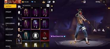 мужские: Аккаунт Free Fire высокого уровня Основное: фейсбук - Ник: Whiter — 5