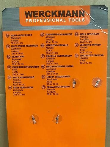 Ostali merni alati: Werckmann Professional Tools – multifunkcionalni šablon/lenjir za više — 3