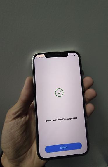 580 sapphire: IPhone 12 Pro, Б/у, 128 ГБ, Blue Titanium, Кабель, 73 % — 5