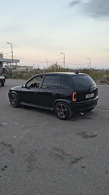 opel stra: Avtomobil: Opel Corsa B (5 qapı, hetçbek) Rəng: Qara, tam qara üslub — 7