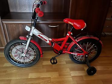 Velosipedlər: Uşaq velosipedi – AICHN VELO SPORT (qırmızı/gümüş) - Təkər ölçüsü — 1
