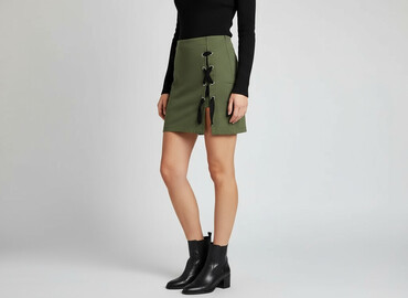 spódnice trapezowe midi: Cropp, Спідниця жіноча, розмір M