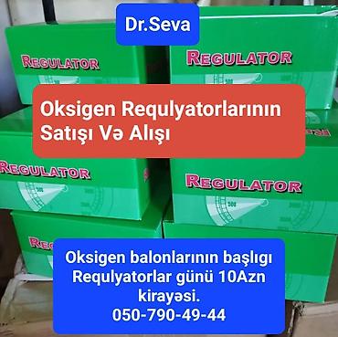 ps5 alışı: Oksigen balonları üçün requlyatorlar - Oksigen requlyatorlarının — 1