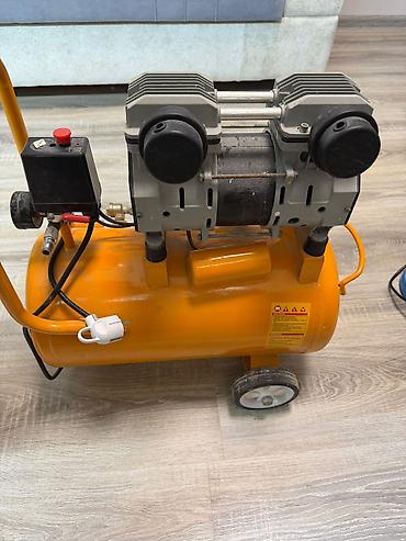 kompressor 100l: DERA yağsız hava kompressoru – DK-OF-30L cemi 1ay işlənilib. tam ideal — 2