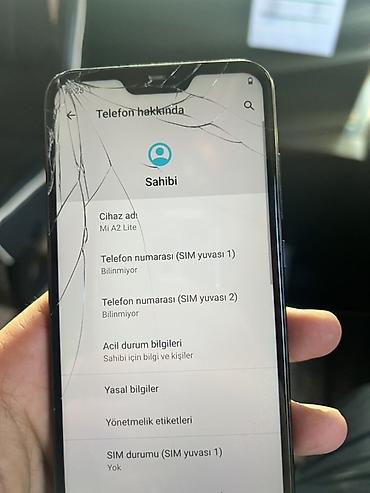 micro qulaq: Xiaomi Mi A2 Lite, 32 GB, rəng - Qara, 
 Qırıq — 4