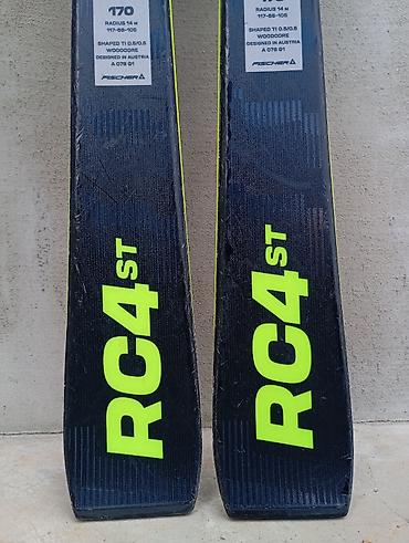 Oprema za skijanje: Fischer RC4 Worldcup ST Ti 170,163 cm 2026 g Vrhunske Skije — 8