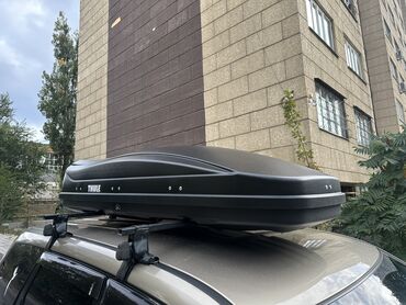 Багажники на крышу и фаркопы: Продам бокс на крышу авто, масловый, неделя как поставил на машину