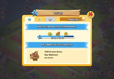 hayday hesab: Hay Day hesabı – inkişaf etmiş təsərrüfat - Səviyyə: 53 (növbəti 54 — 1
