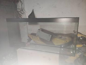 100 l akvarium: Salam ideal veziyyetdedi, 133*60*27. 215 litre tutur — 1