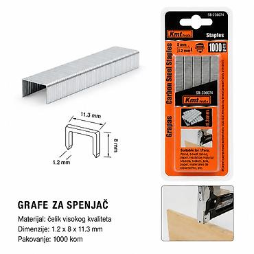 KMT spajalice za heftalicu (nokat na vratima) – praktičan potrošni